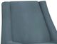 International Furniture Direct Tyne Blue Arm Chair-5