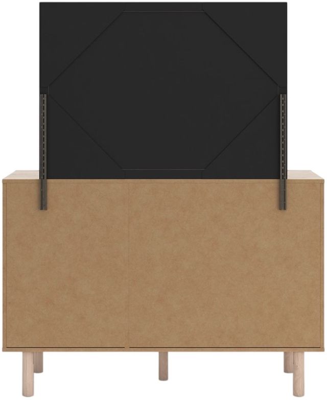 Signature Design by Ashley® Shapella Tan Dresser and Mirror-2