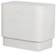 Uttermost® Saltwater White Concrete Indoor-Outdoor Side Table-4
