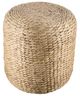 A & B Home Beige Water Hyacinth Stool-0
