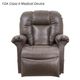 UltraComfort™ Sol Dusk Medium Power Lift Recliner with 4 Motor Heat and Vibrating Massage-0