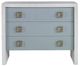 Century® Monarch Liza Blue-Gray/Off-White Drawer Chest-1