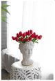 A & B Home Red Faux Tulip 9-Stem Bundle-4