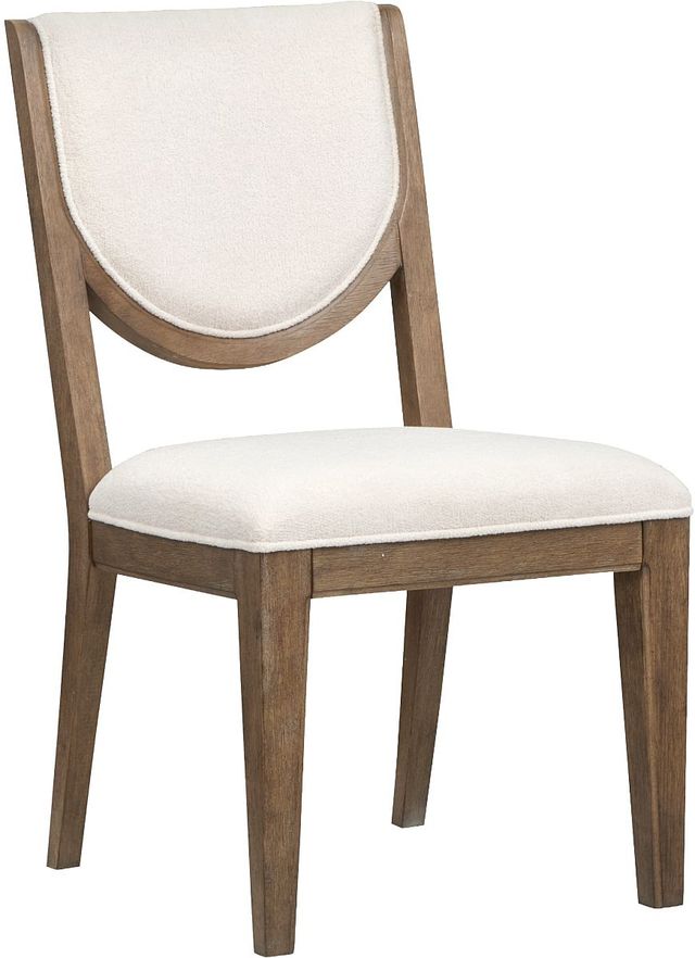 Magnussen Home® Westbourne Beige/Dark Umber Dining Side Chair Set with Upholstered Seat and Back-0