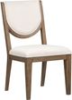 Magnussen Home® Westbourne Beige/Dark Umber Dining Side Chair Set with Upholstered Seat and Back-0