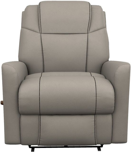 La-Z-Boy® Sparrow Dove Gray Leather Manual Wall Recliner-1