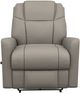 La-Z-Boy® Sparrow Dove Gray Leather Manual Wall Recliner-1