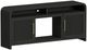 Elements International Ridgemont Black with Grain 70" TV Console without Fireplace Insert-0