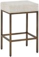 Universal Explore Home™ Montclair Dark Gray Brindle Console with Stools-3
