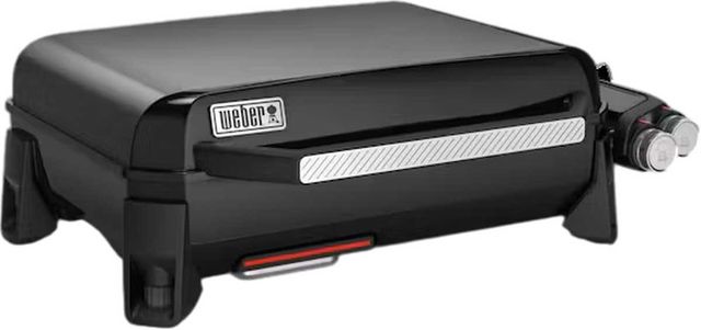Weber® Slate® 2-Burner Black Tabletop Liquid Propane Griddle-2