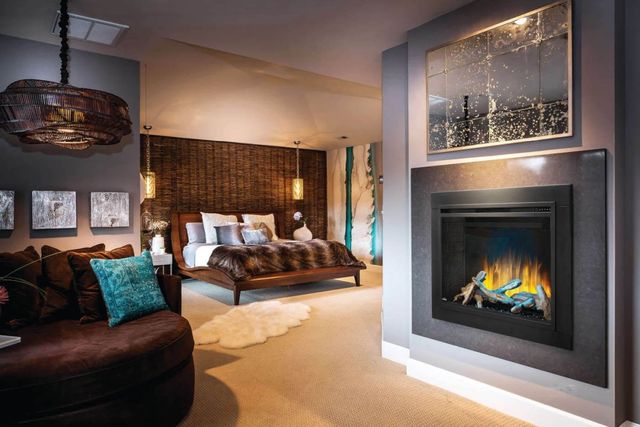 Napoleon Element™ Series 42'' Black Built-In Electric Fireplace-3