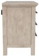 Riverside Furniture Bennett Frosted Gray 3-Drawer Nightstand-2