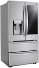 LG 36 in. 27.8 Cu. Ft. Print Proof Stainless Steel French Door Refrigerator-3