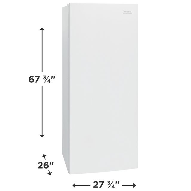 Frigidaire® 13.0 Cu. Ft. White Upright Freezer-1