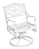 homestyles® Sanibel White Swivel Rocking Chair -0