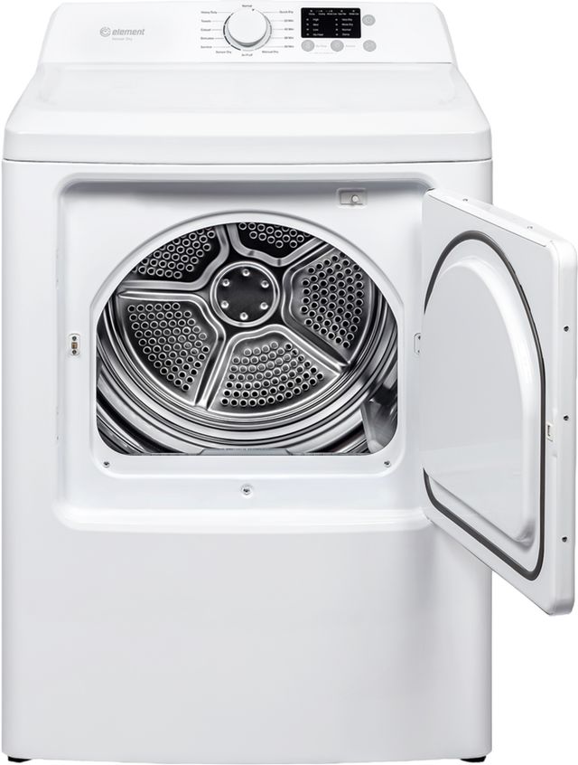 Element® 7 Cu. Ft. White Front Load Electric Dryer-1
