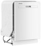 Crosley® 24" White Top Control Built In Dishwasher -1