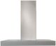 Best® Ispira 36" Stainless Steel Grey Glass Wall Mount Range Hood-1
