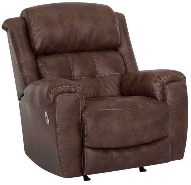 Franklin™ Clyde Ford Chocolate Power Rocker Recliner-0