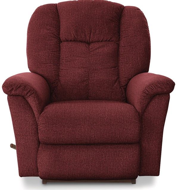 La-Z-Boy® Jasper Garnet Manual Rocking Recliner-1