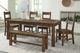 Homelegance® Jerrick Burnished Brown Side Chair-1