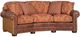King Hickory Customizable Ricardo Leather and Fabric Sofa-0