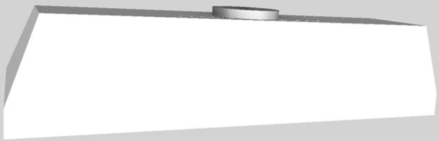 Vent-A-Hood® 54" White Wall Mounted Liner Insert-3
