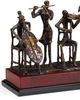 Wildwood Lamps Antique Bronze Quartet Sculpture-1