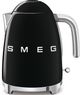Smeg 50's Style 1.7 L Black Electric Kettle-0