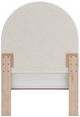 Signature Design by Ashley® Shapella Tan/White Youth Twin Upholstered Panel Bed-4