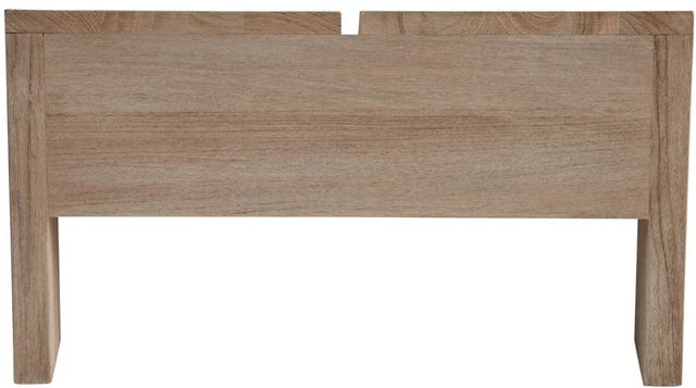 Universal Explore Home™ Coastal Living Outdoor Saratoga Warm Weathered Teak Adirondack Ottoman-3