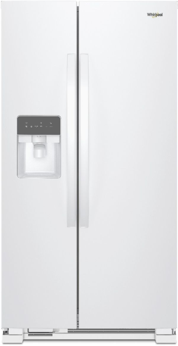 Whirlpool® 36 in. 25.0 Cu. Ft. White Side-By-Side Refrigerator-0