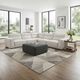 iPowr Cabretta Shadow 5pc Sectional with Immersive Audio PLUS Matching Chair-1