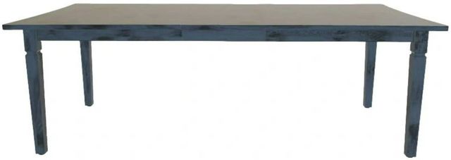Mavin Customizable 48" x 72" Concave Extendable Dining Table with 18" Leaf-1