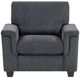 Homelegance® Chelsea Dark Gray Chair-2