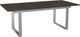 Amisco Customizable Burton 108" Rectangular Extendable Table with 1" Birch Veneer Top and 1 Leaf-0