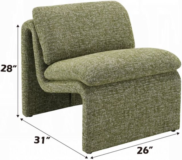 ACME Furniture Jaeda Green Accent Chair-2