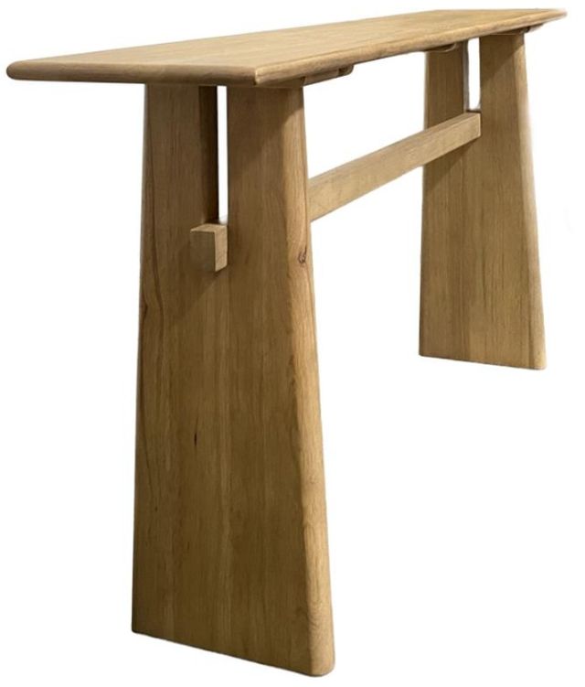 Nest Home Collections Natalie Weathered Timber Console Table-0