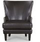 Decor-Rest® Furniture LTD 3492 Leather Brown Chair-2