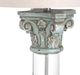 Crestview Collection Elise Transparent/Verdigris Table Lamp-3