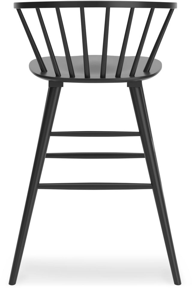 Signature Design by Ashley® Otaska Black Bar Stool-2