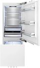 ZLINE Autograph Edition 30" 16.1 Cu. Ft. Panel Ready Built In Counter Depth Bottom Freezer Refrigerator with Champagne Bronze Accents-1