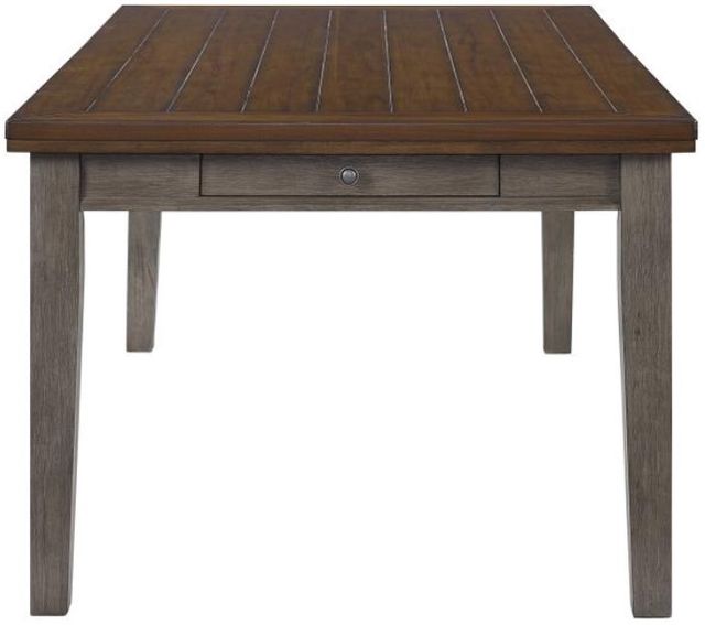 Bernards Will Brown 6-Drawer Dining Table-3