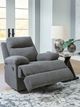 Signature Design by Ashley® Tarrant Charcoal Manual Rocker Recliner-4
