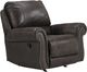 Benchcraft® Breville Charcoal Rocker Recliner-0