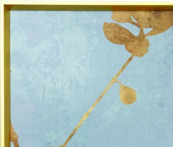 Stylecraft Blue/Gold Wall Art-1