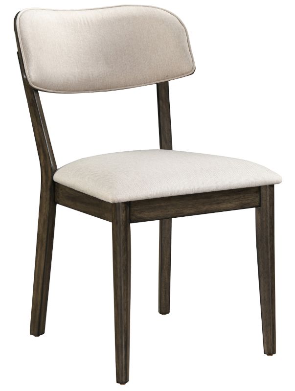 New Classic® Home Furnishings Rex 3-Piece Beige/Walnut Corner Dining Set-3