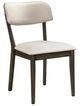 New Classic® Home Furnishings Rex 3-Piece Beige/Walnut Corner Dining Set-3