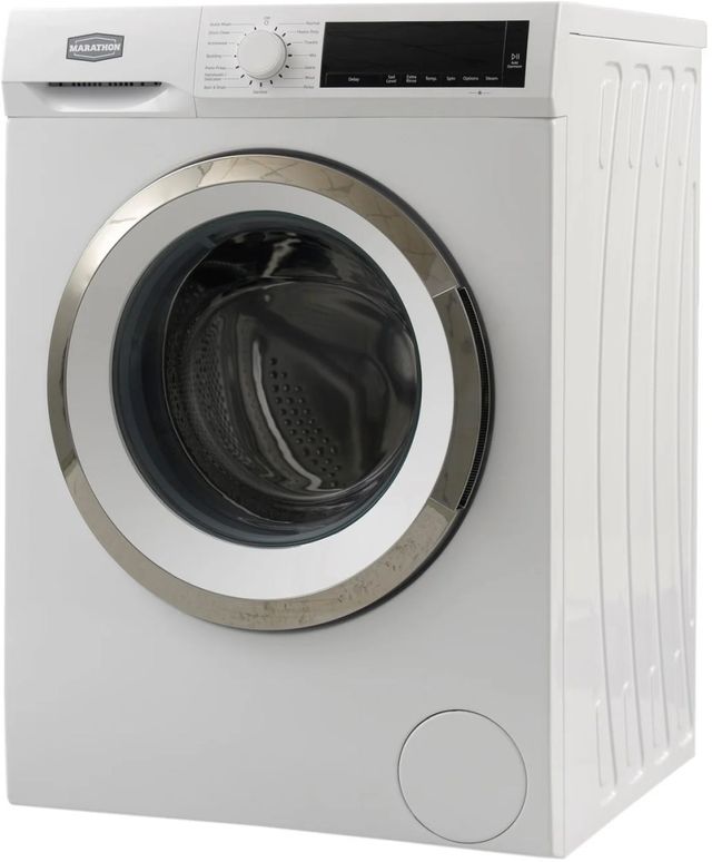 Marathon Deluxe 2.2 Cu. Ft. White Compact Front Load Washer-3