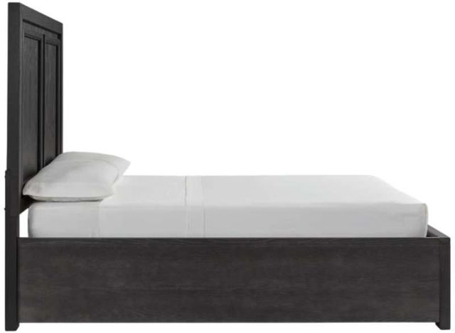 Signature Design by Ashley® FoSignature Design by Ashley® Foyland Brushed Black/Dusty Gray Brown Queen Storage Panel Bedyland Black/Brown Queen Panel Storage Bed-3